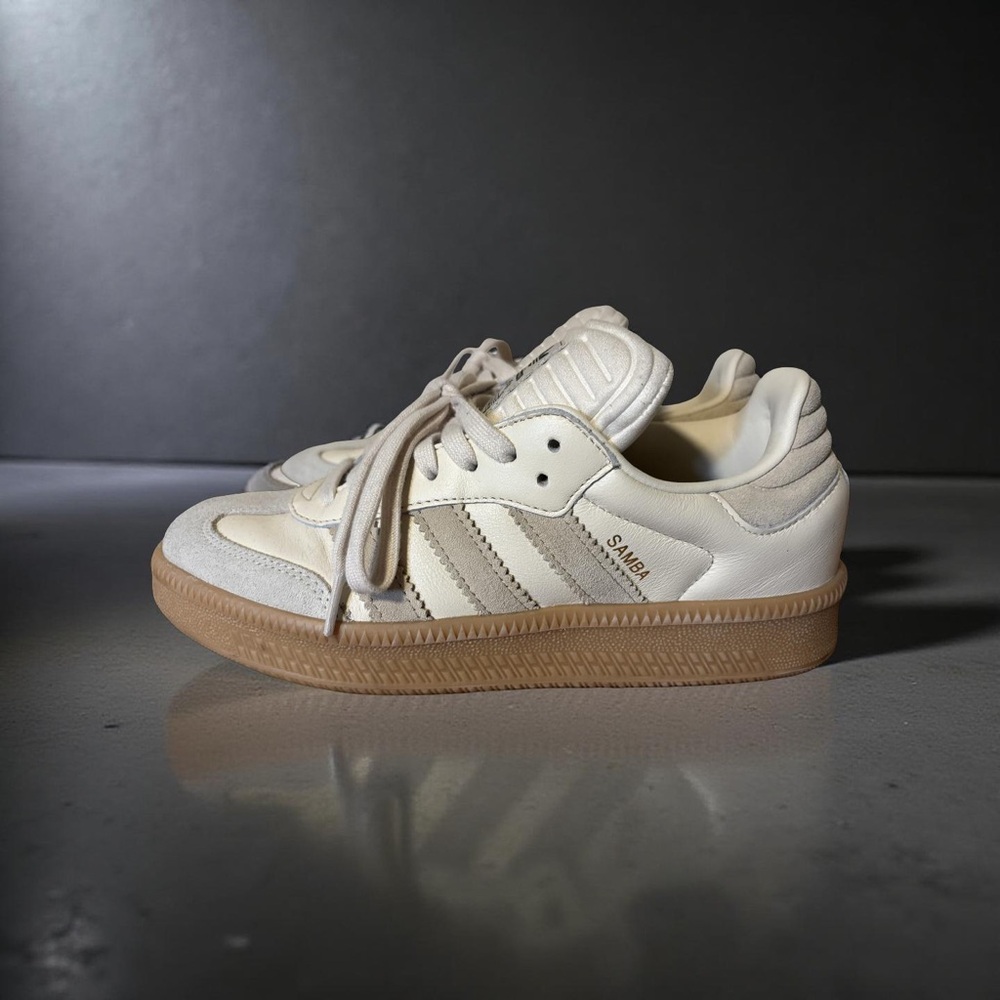Adidas Samba XLG Cream Sneakers